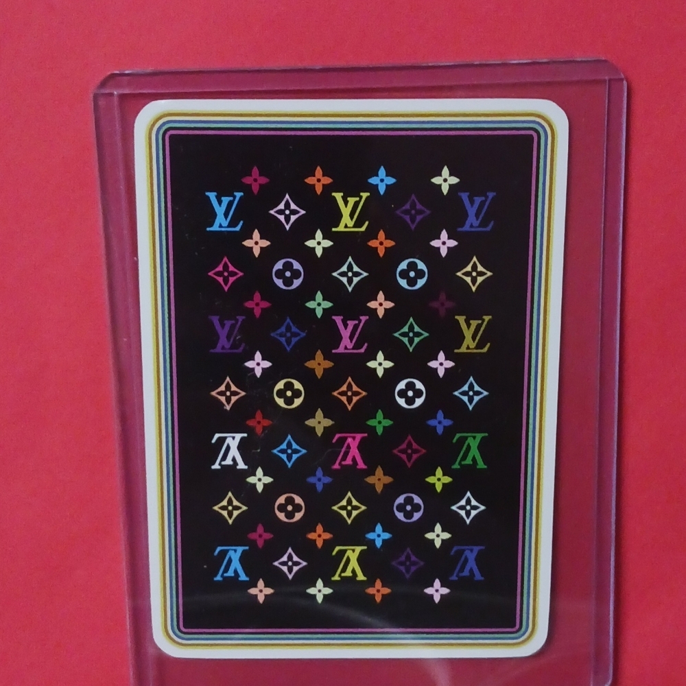 Authentic Louis Vuitton Takaski Murakami Playing Card with Authentic COA